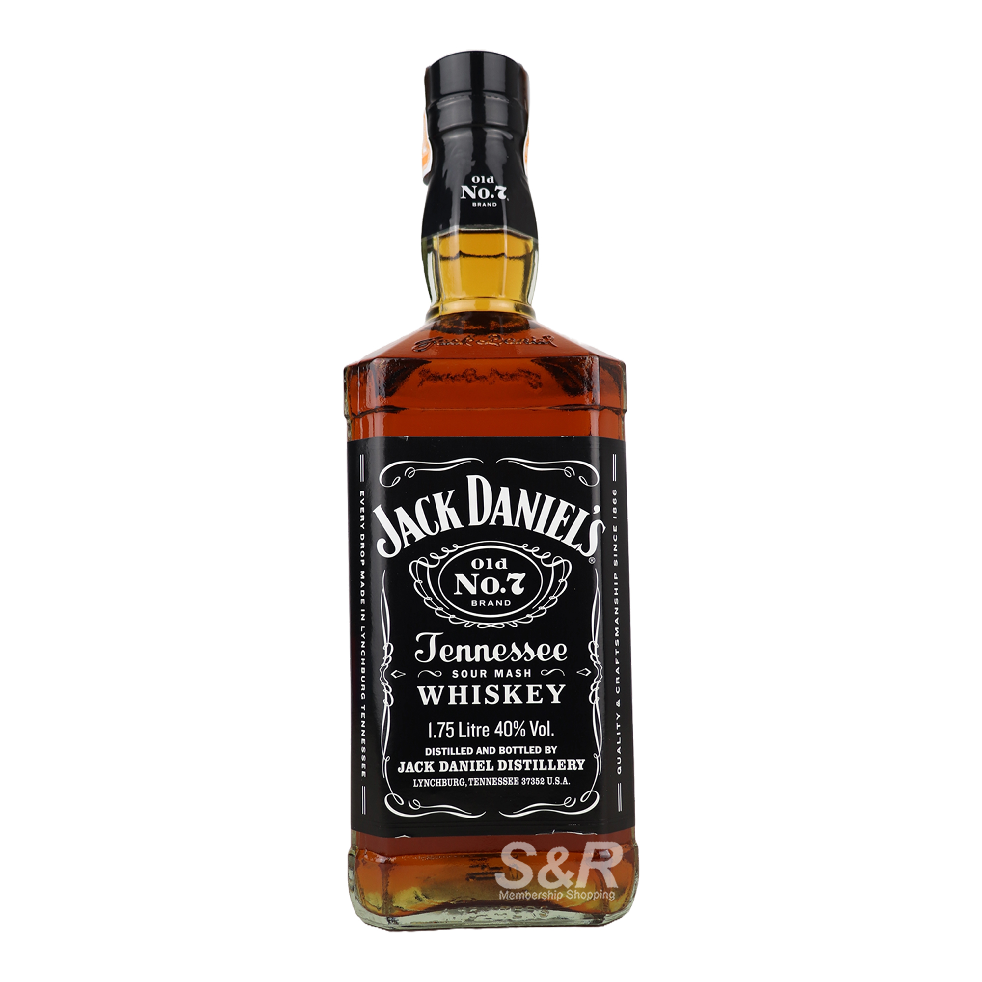 Jack Daniel's Black Whiskey 1.75L Jack Daniel's Black Whiskey 1.75L